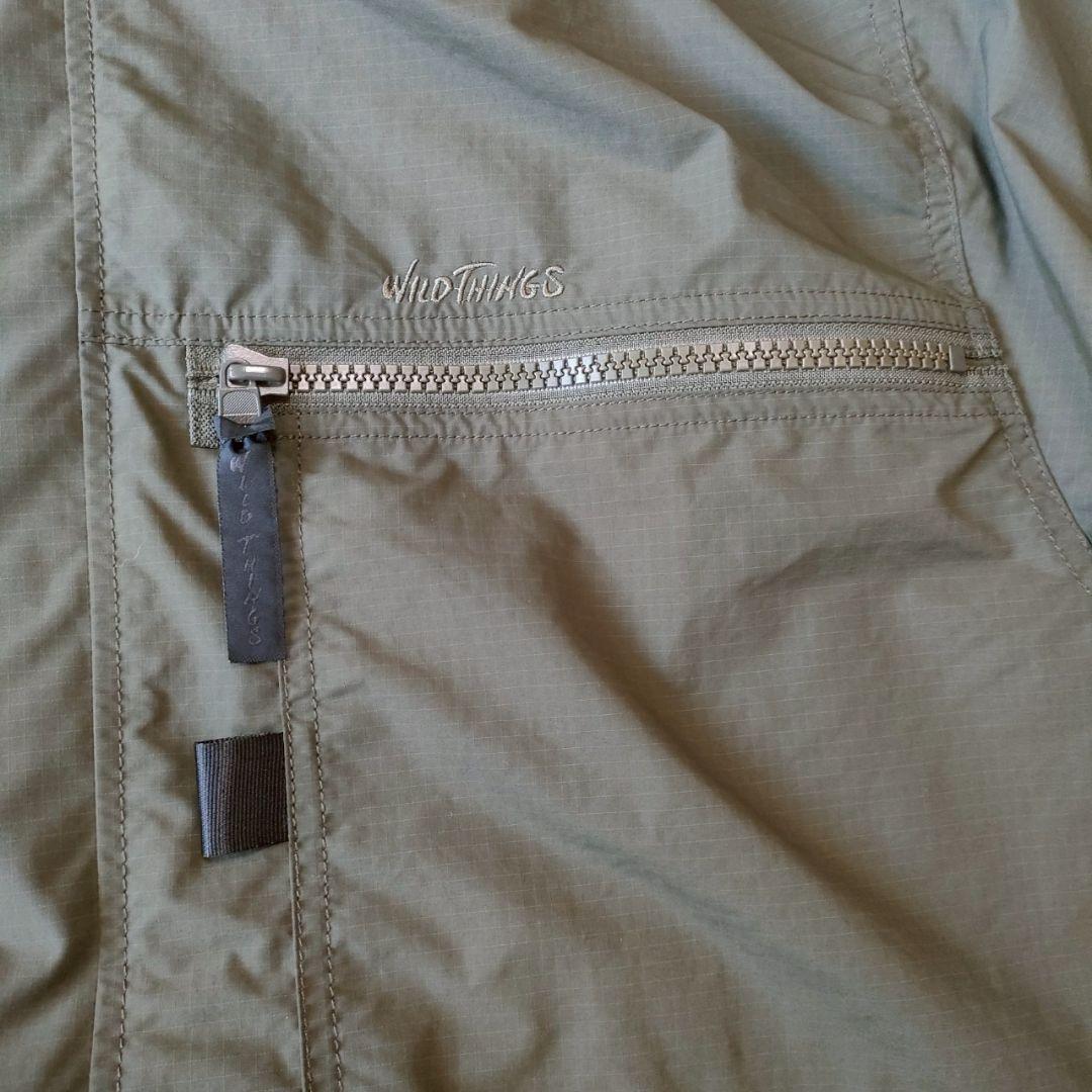 ワイルドシングス タクティカルリップコート オリーブ Lサイズ