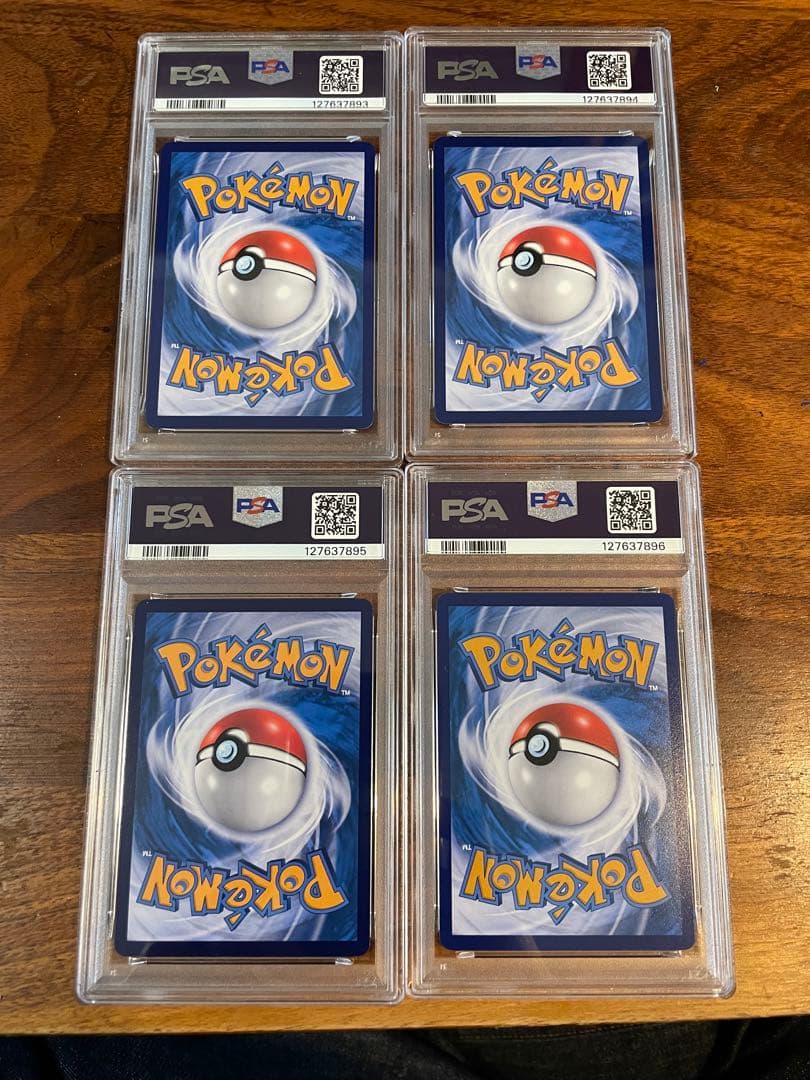 4連番　PSA10 バティックシャツのピカチュウ インドネシア　ポケモンカード