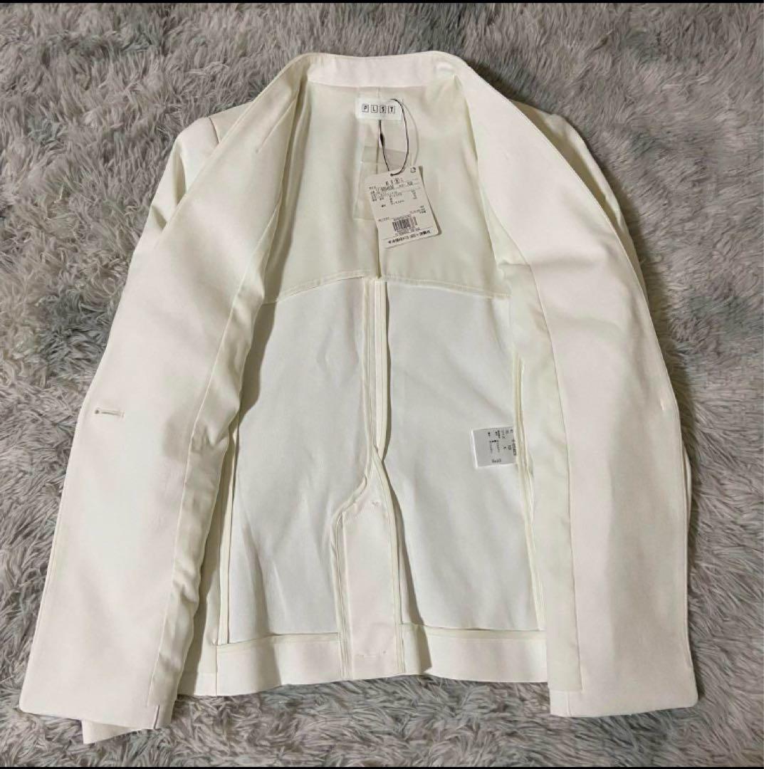 未使用品♡ PLST セットアップ　パンツスーツ　白　M