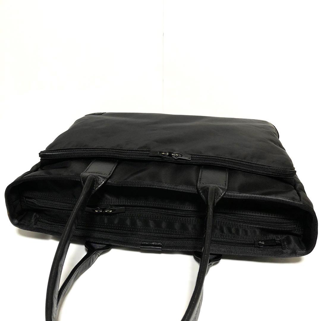 現行タグ✨未使用級 ポータ タイム トートバッグ A4可 大容量 黒 吉田カバン