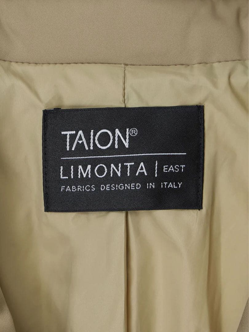 【2025aw完売品】TAION anuans コラボ　チェスターロングダウン