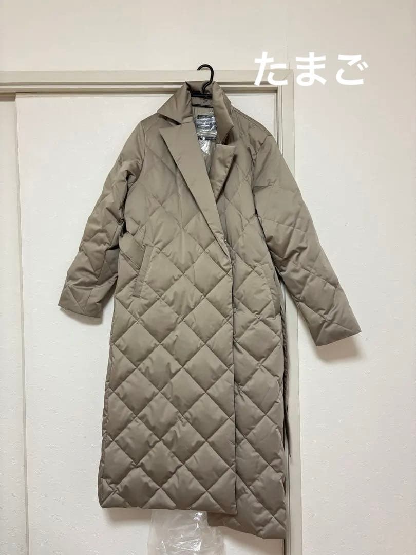 【2025aw完売品】TAION anuans コラボ　チェスターロングダウン