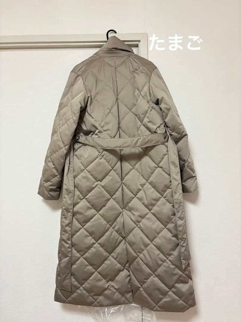 【2025aw完売品】TAION anuans コラボ　チェスターロングダウン