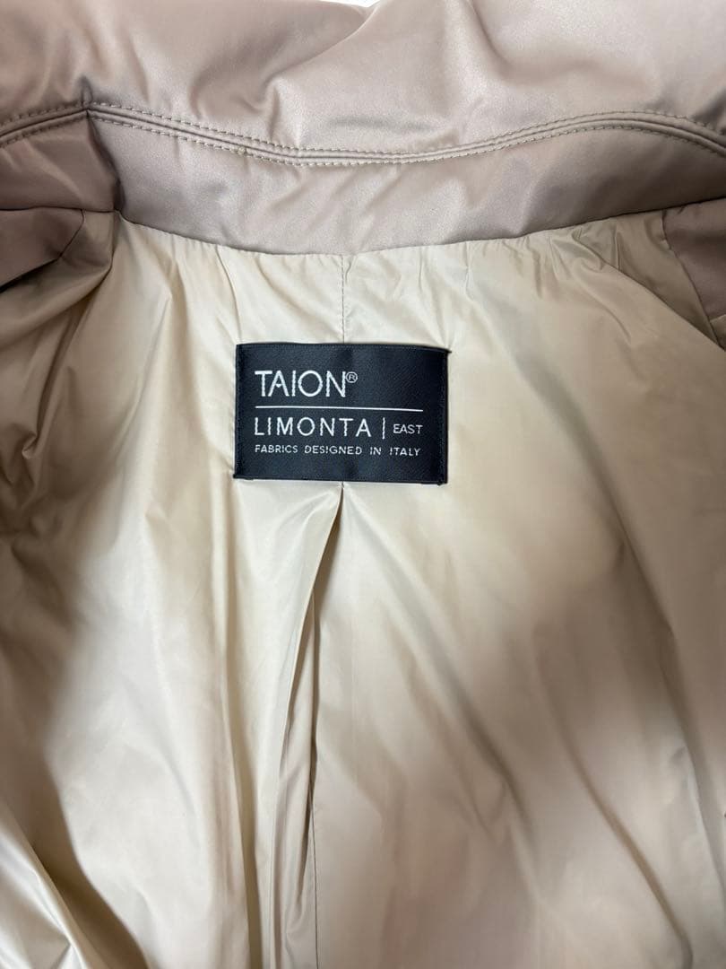 【2025aw完売品】TAION anuans コラボ　チェスターロングダウン