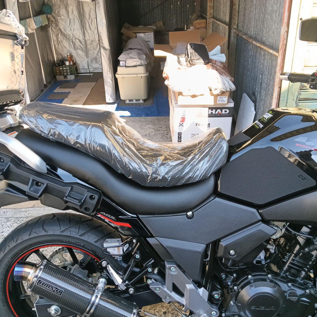 vストローム250純正ローダウンシート