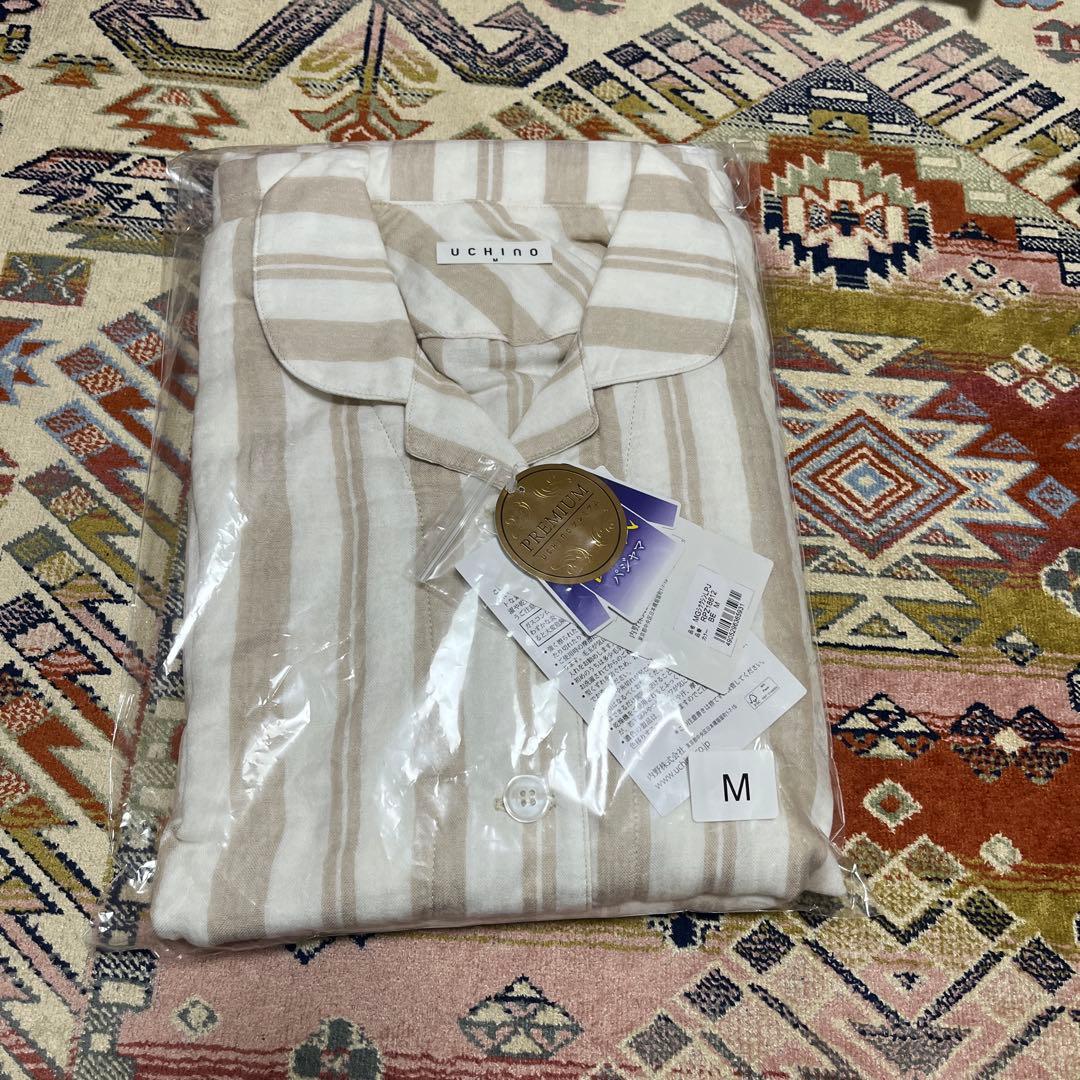 新品・マシュマロガーゼ シックシンパジャマ　マシュマロガーゼMサイズ