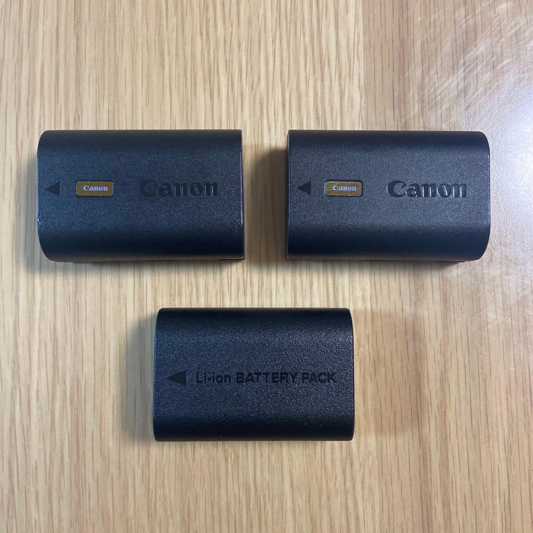 純正Canon LP-E6N バッテリー　2個セット その他