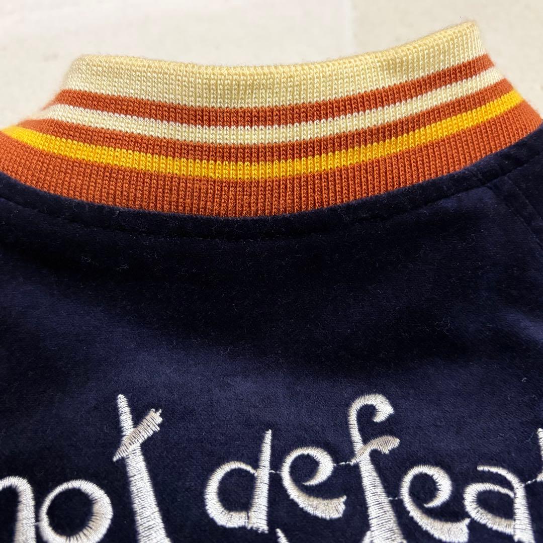 【別珍スカジャン】　PEAK'D YELLOW ピークドイエロー　42【L】