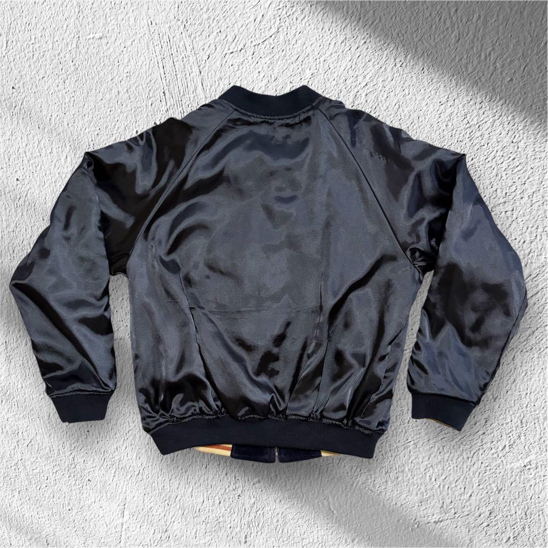 【別珍スカジャン】　PEAK'D YELLOW ピークドイエロー　42【L】