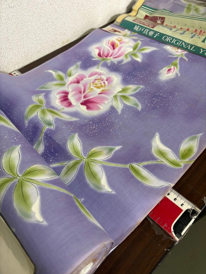 浴衣　反物　6本　まとめて　氣愛染　高級ゆかた　東京本染　綿100％/C-1