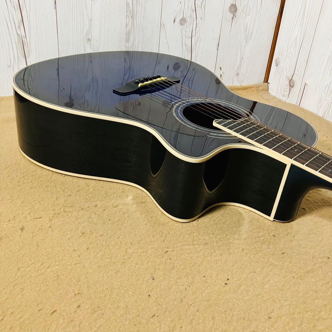 美品 S.YAIRI エレアコ YE-5M/BB ブルーサンバースト ヤイリ