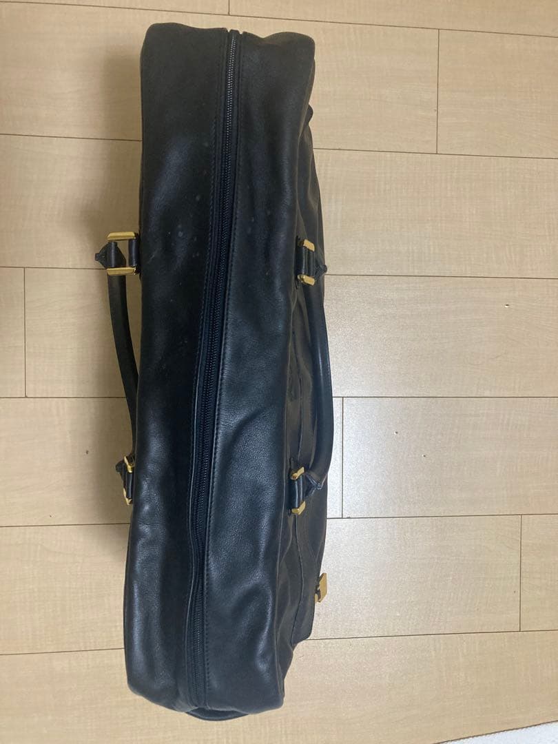 再値下げ！LOEWE ボストンバッグ　本革　黒　袋付き