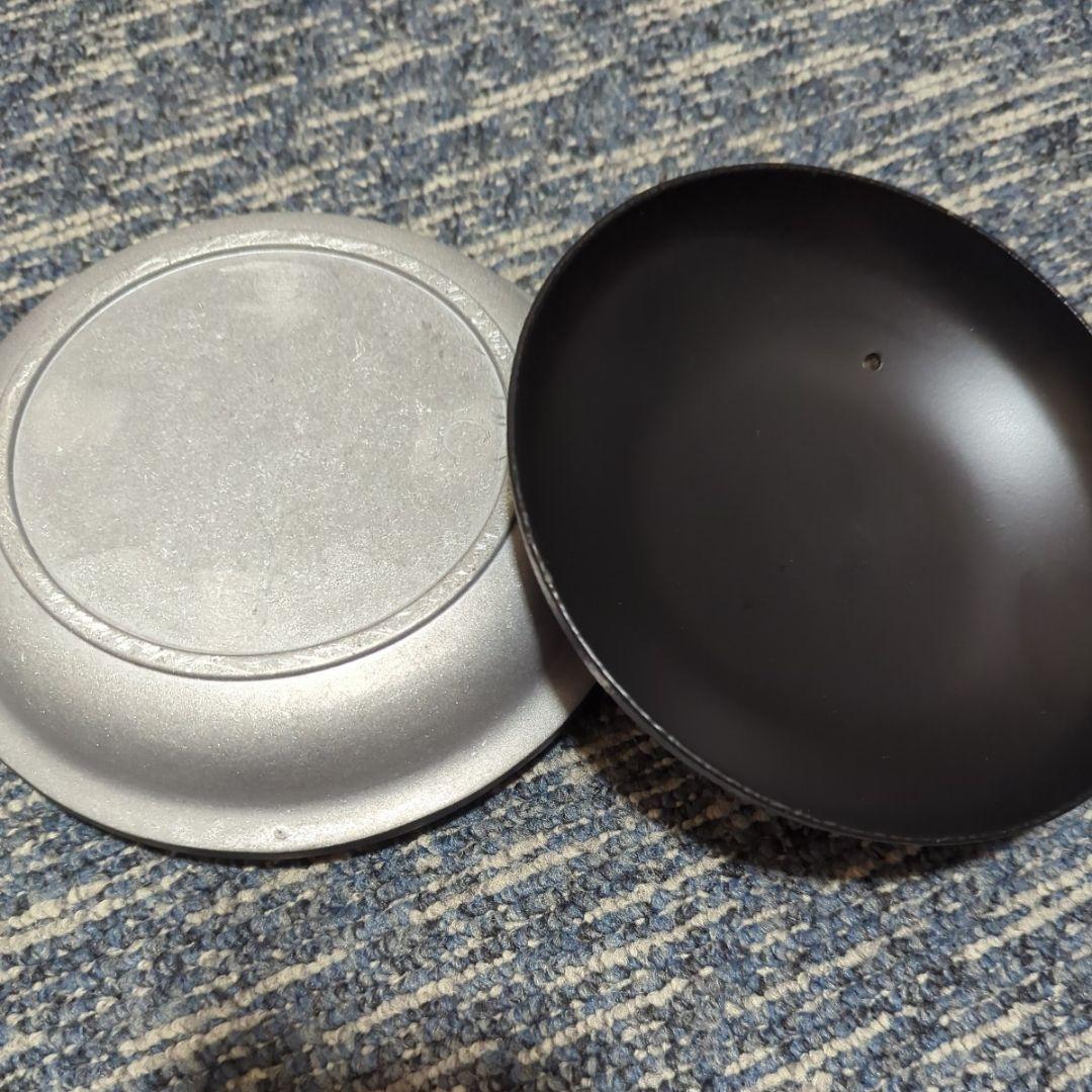 ｍ*9様 丸陶板 アルミ合金製　フッ素　ステーキ　すき焼き鍋　調理器具　★１０セ