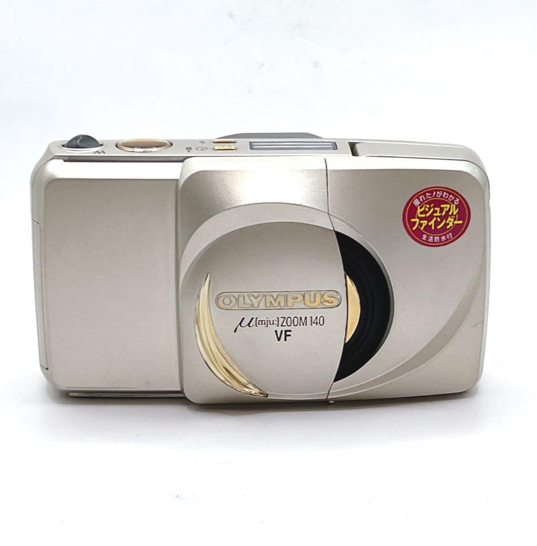 【美品・動作品】 OLYMPUS μ ZOOM 140 VF フィルムカメラ