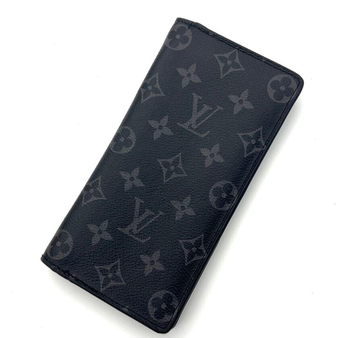 ルイヴィトン 長財布 エクリプス ポルトフォイユ ブラザ ブラック メンズ