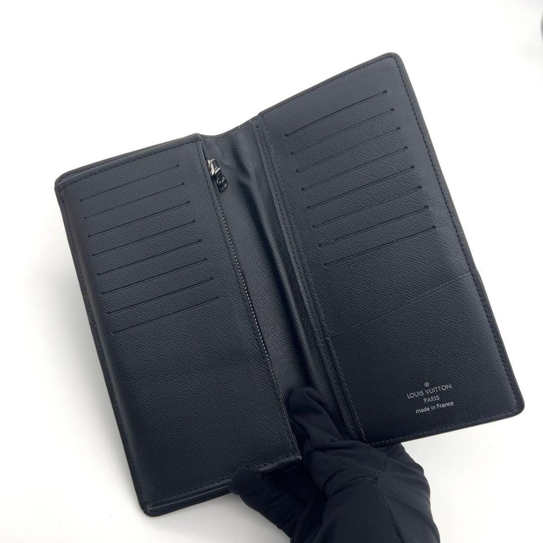 ルイヴィトン 長財布 エクリプス ポルトフォイユ ブラザ ブラック メンズ