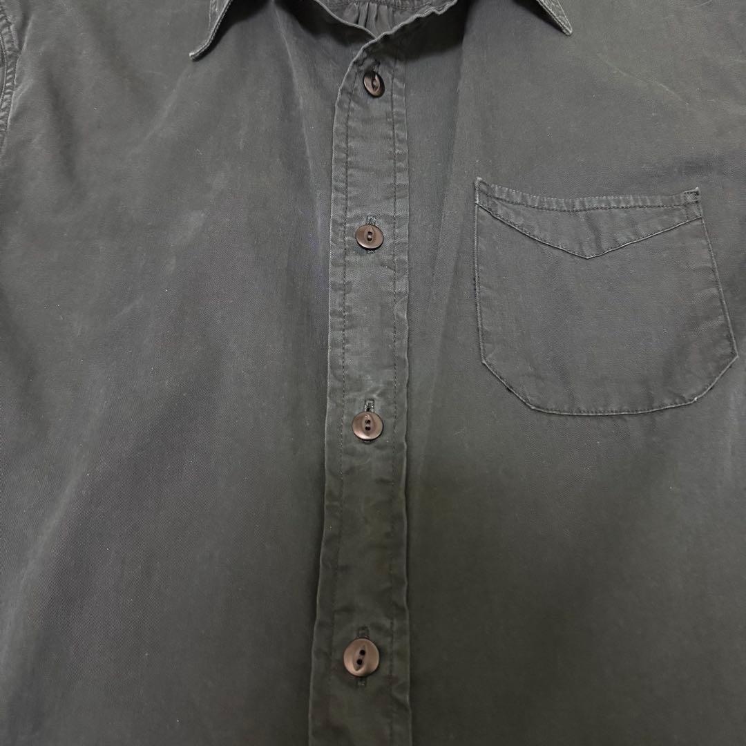 RRL 正規品 ダブルアールエル ブラック 黒 長袖シャツ S