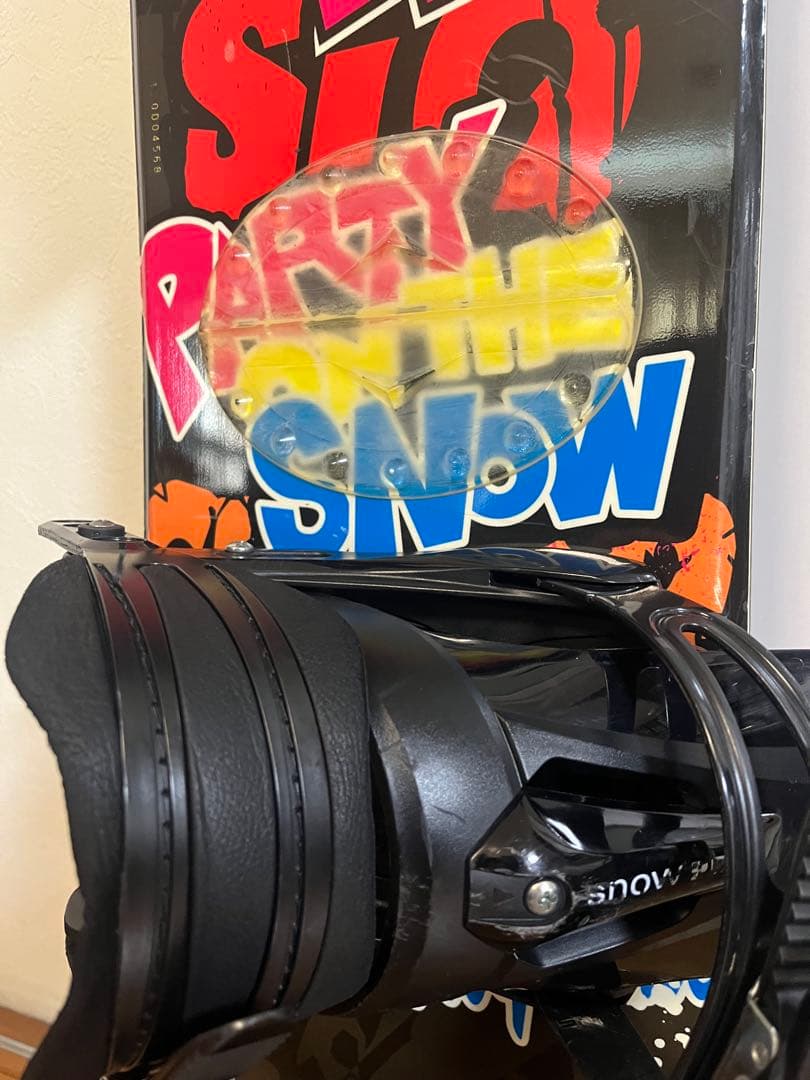 値下　子供　SLQ スノーボード 120cm バインディング・収納ケース付き