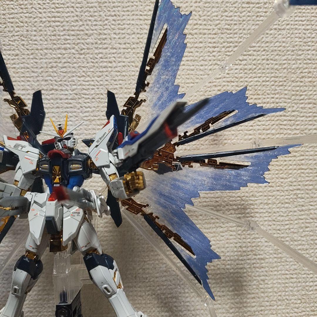 RG　ストライクフリーダム　チタニウムフィニッシュ 天空の翼　セット