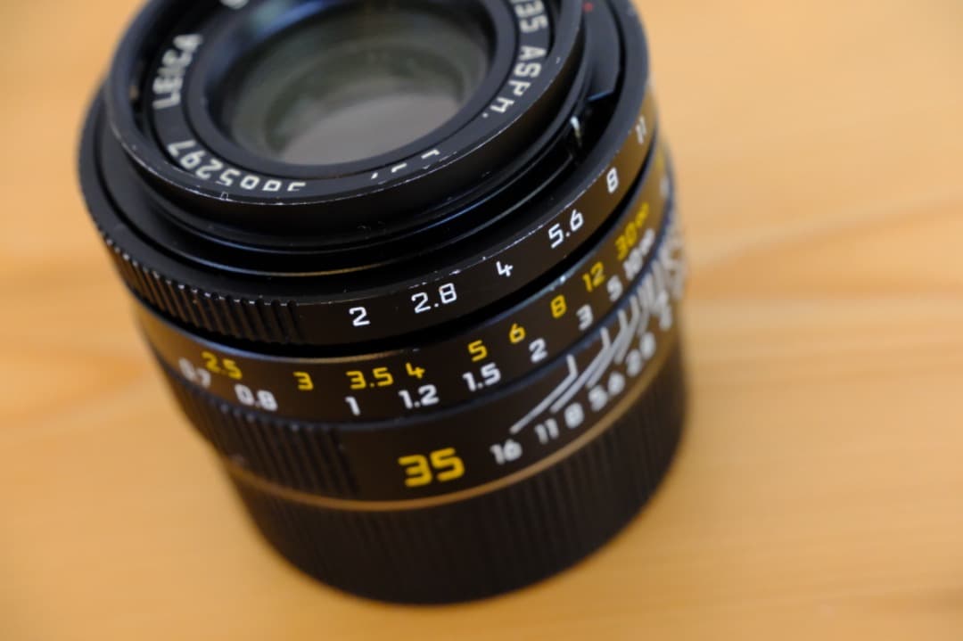 ズミクロン Summicron M35mm F2 ASPH