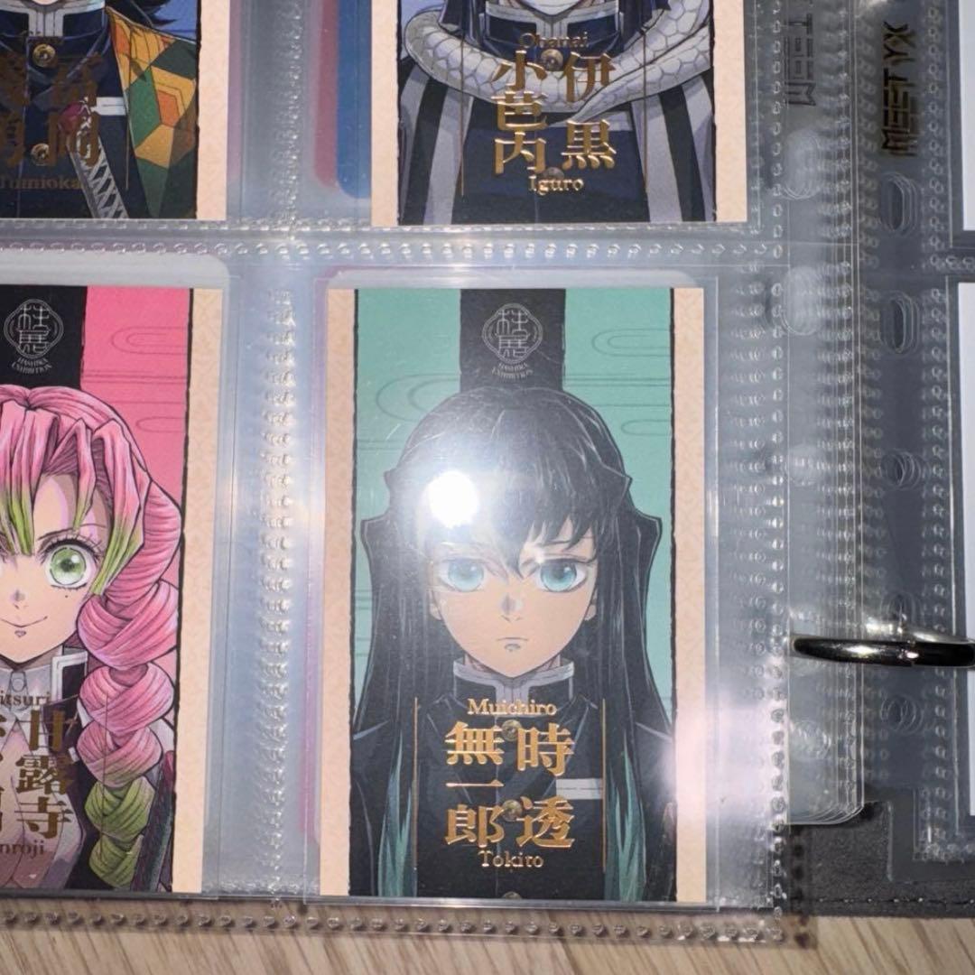 鬼滅の刃　柱展　ランダムコレクションフォトカード　コンプリート　18枚セット