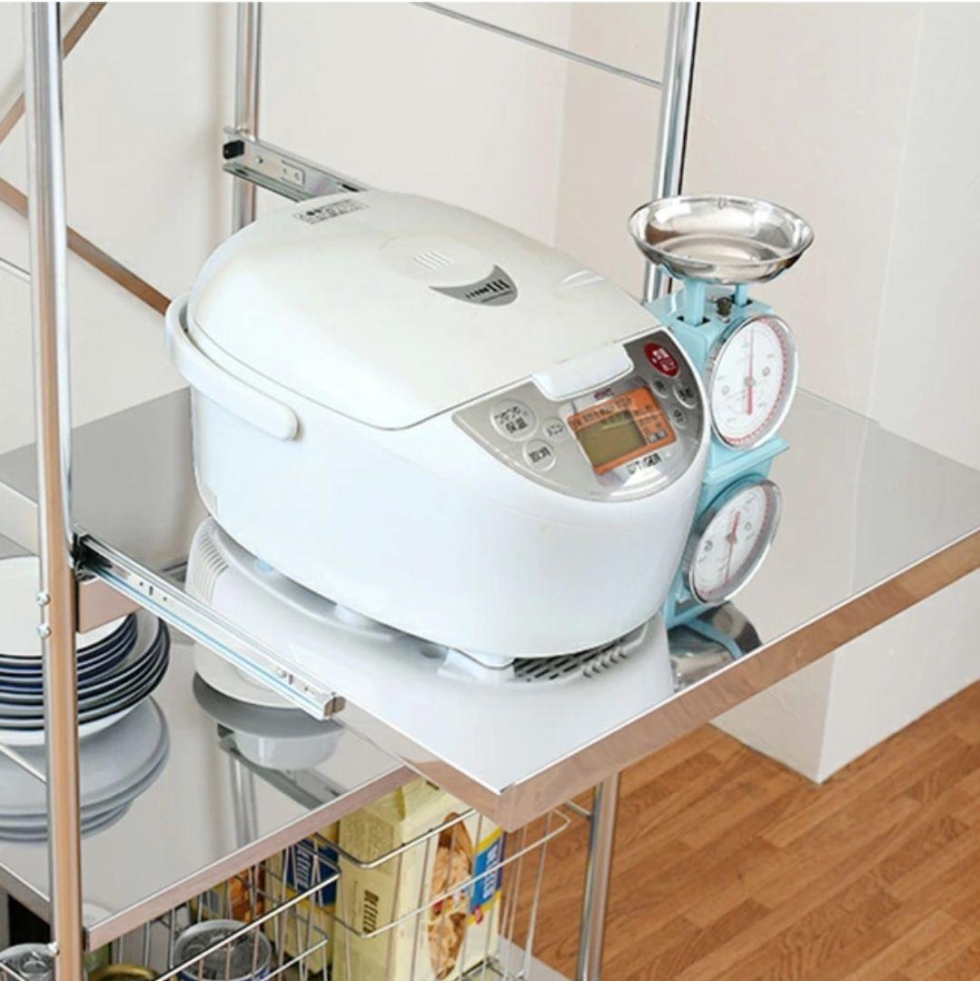 [売約済] adachi factory / 日本製ステンレス大型レンジラック