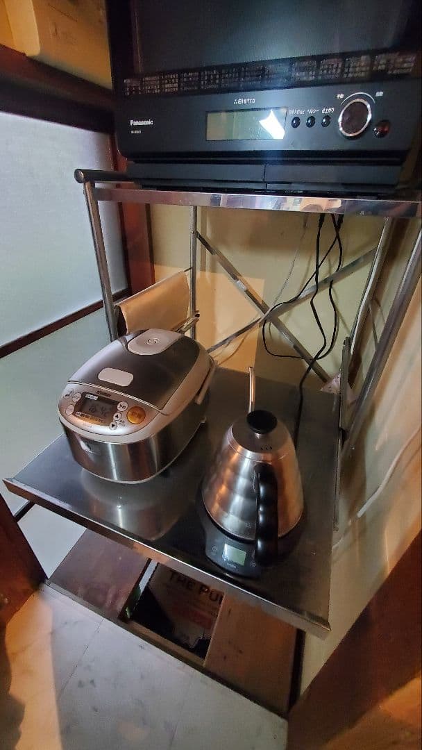 [売約済] adachi factory / 日本製ステンレス大型レンジラック