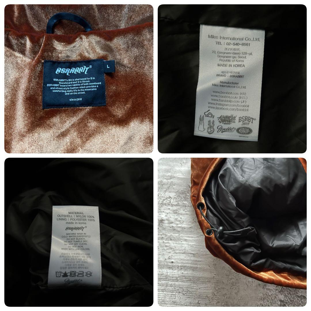 bsrabbit × drink sexy ベルベット　スノボーウェア　L