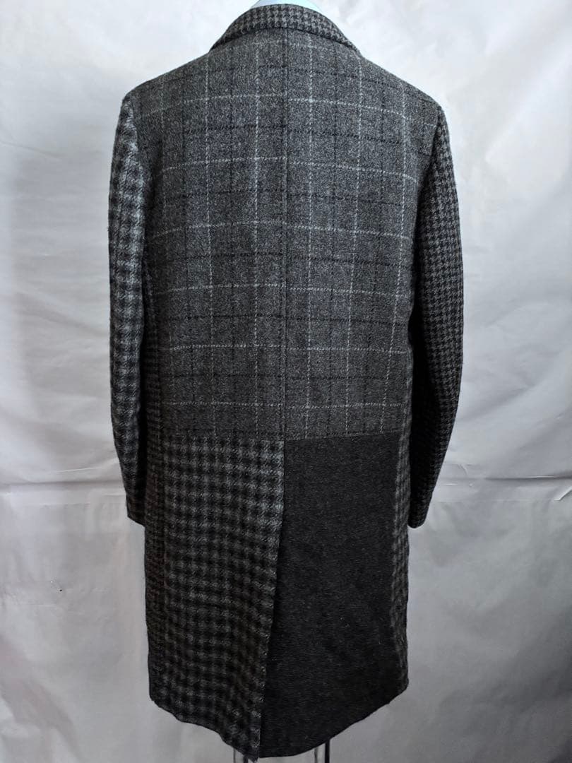 ユナイテッドアローズ　別注Harris Tweed チェスターコート