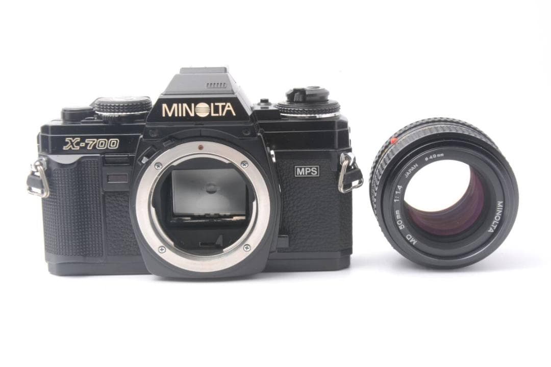 完動品 MINOLTA NEW X-700 MPS + MD 50mm F1.4