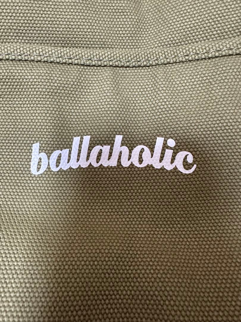 Y*9様 ballaholic ボーラーホリック カーキ トートバッグ。