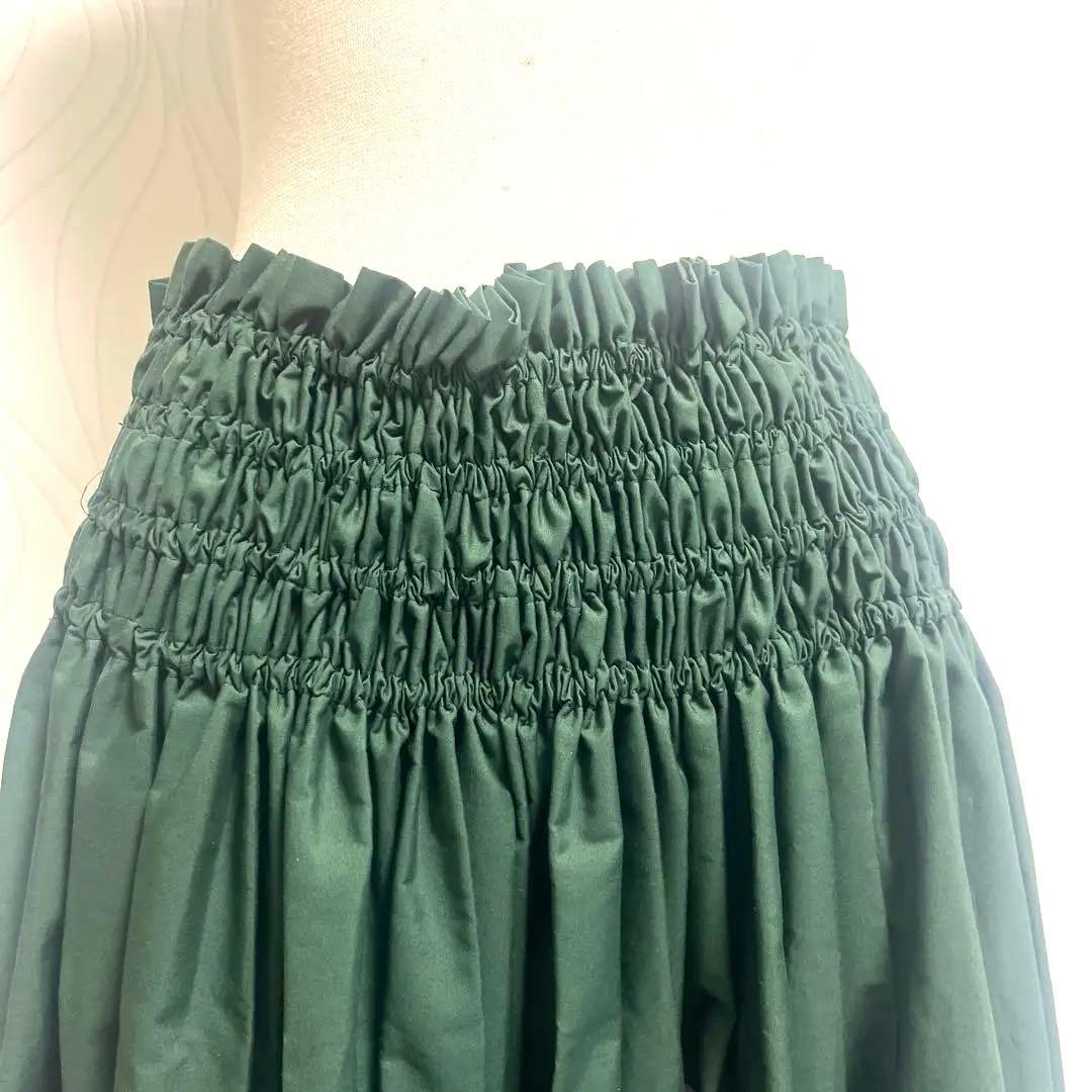 専用ページ☆タヒチインパーツ/フラダンス用スカート/ダークグリーン/ダンサー