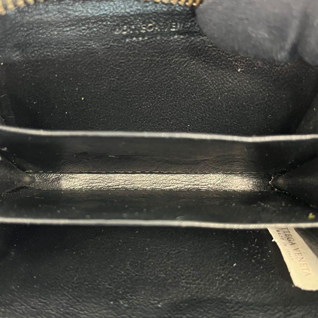 極美✨ボッテガヴェネタ ケース 小銭入れ イントレチャート ブラック