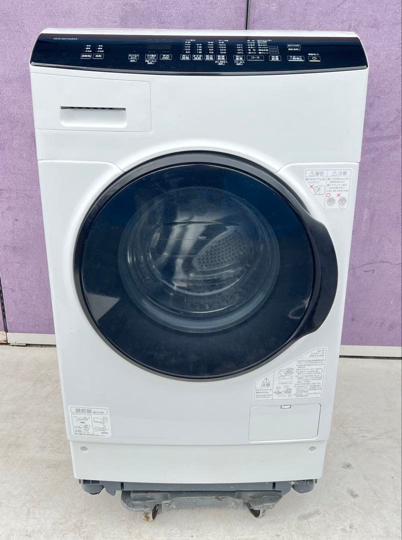 IRIS OHYAMA ドラム式洗濯乾燥機HDK842Z-W 22年製