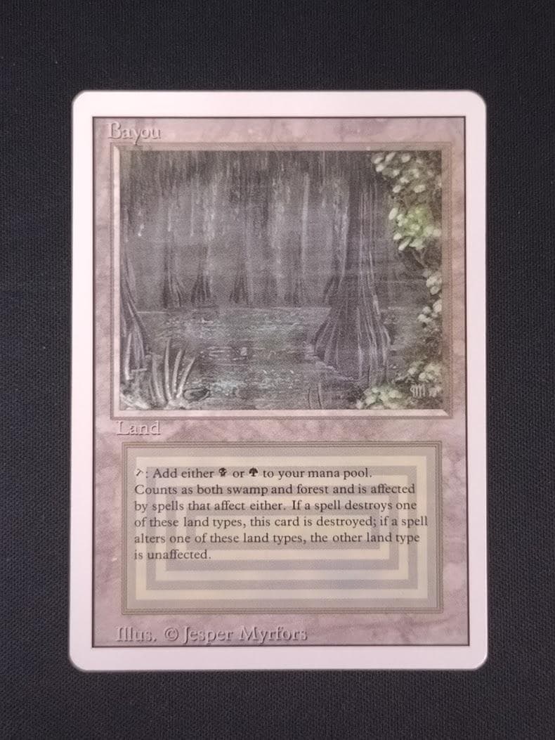 MTG Bayou 英語 リバイズド 3ED