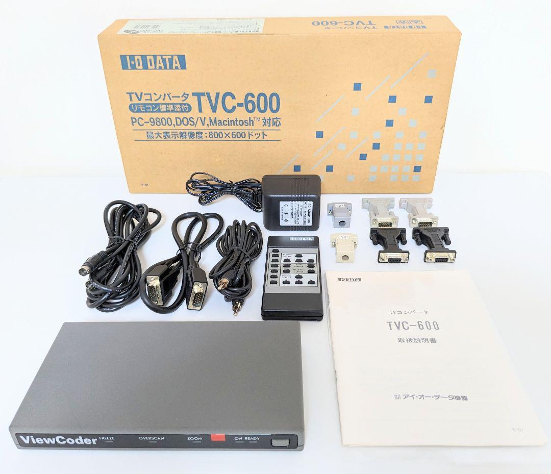 I-O DATA アイオーデータ TVコンバータ TVC-600 PC-9800