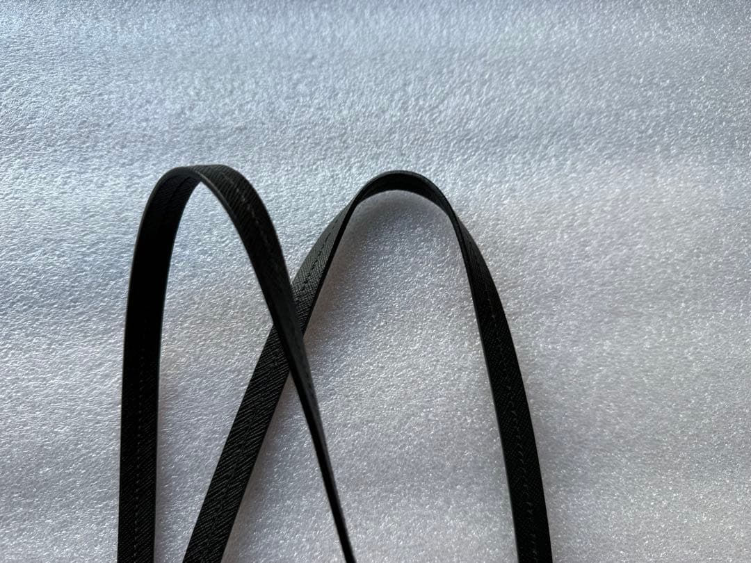 PRADA　プラダ　ナイロントートバッグ　ベルベット柄　ブラック