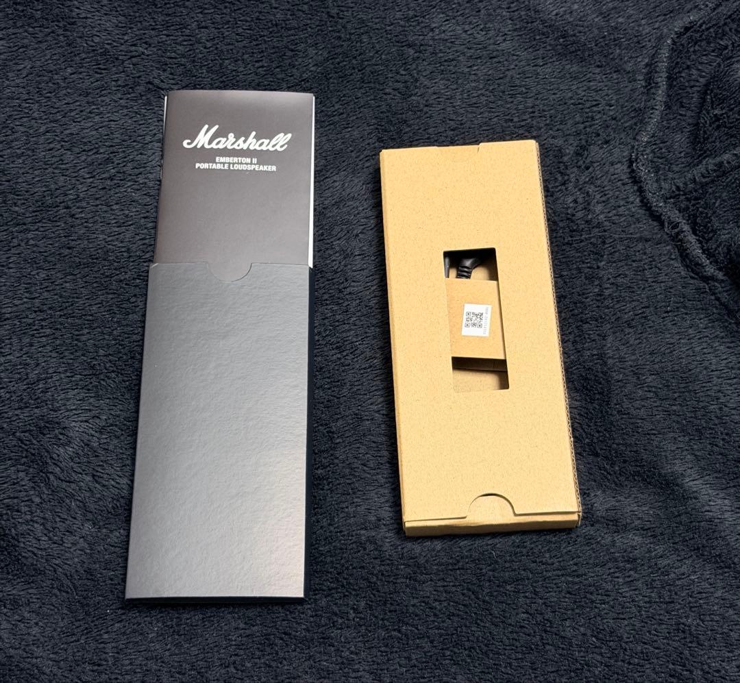 【正規品】Marshall Emberton Ⅱ Black and Brass