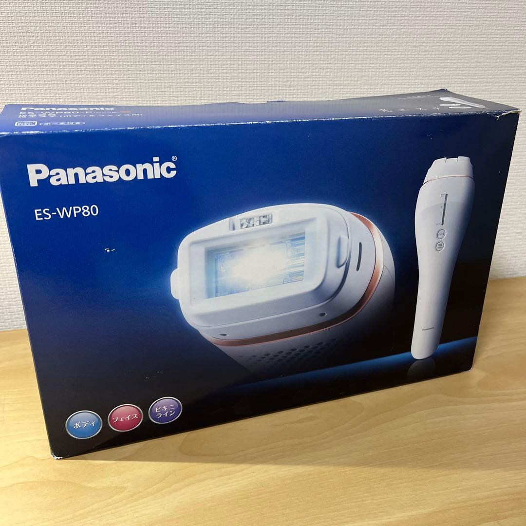 Panasonic 光美容器 光エステ ＜ボディ＆フェイス用＞ ES-WP80