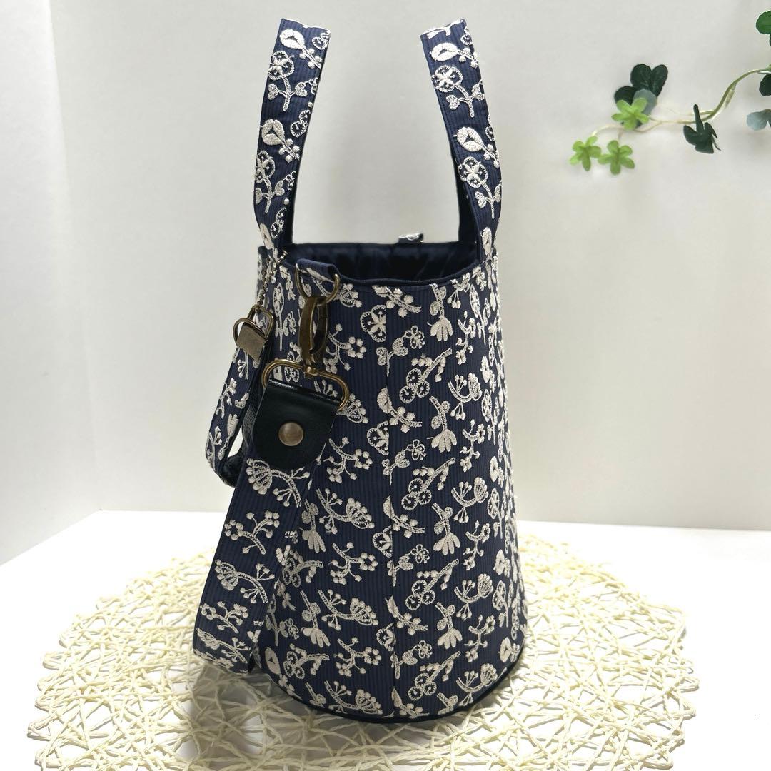 「専用」c＆sミナペルホネン　オパール底バッグ(肩掛けショルダー付き)