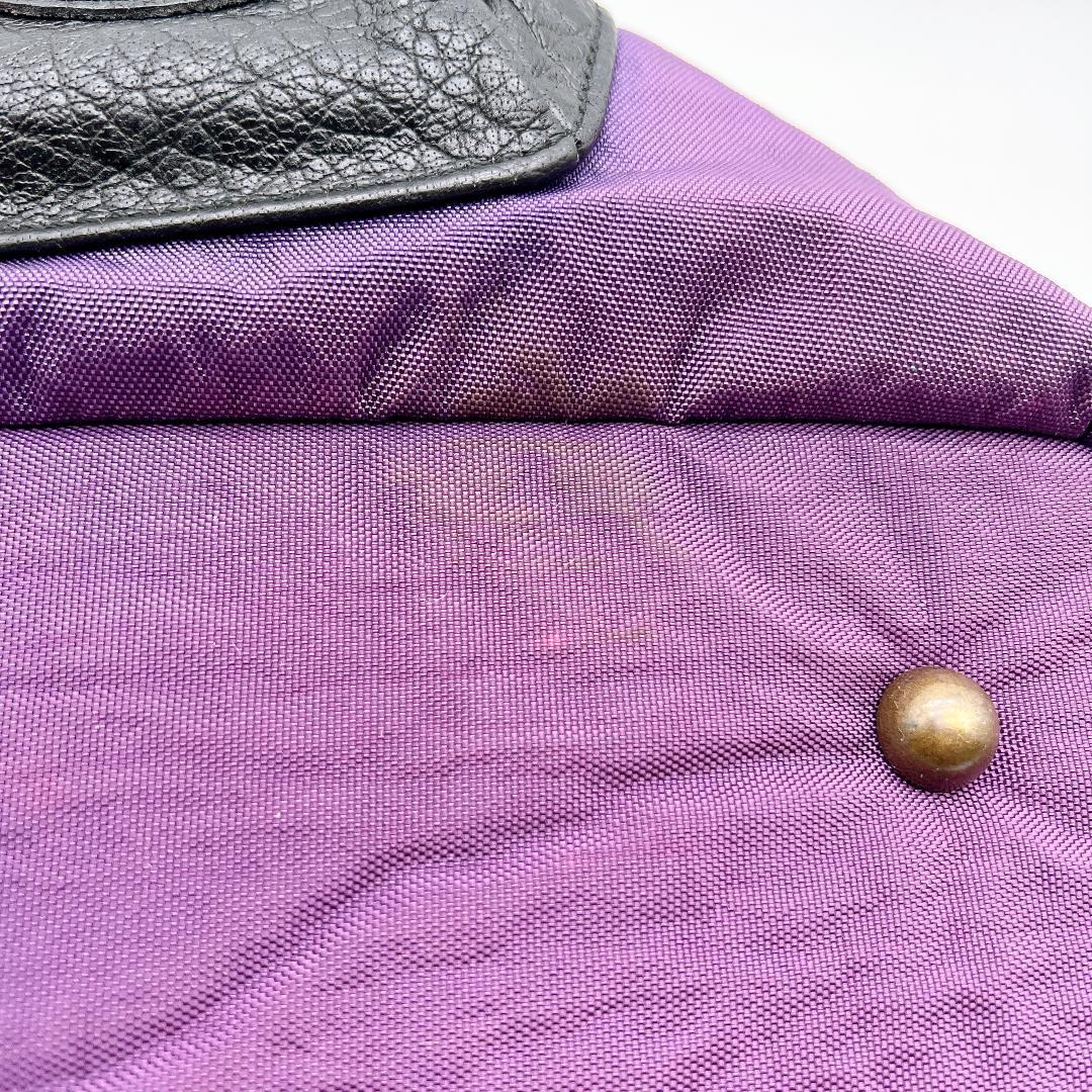 良品 IBIZA イビザ ボストンバッグ ナイロン レザー切り替え f350