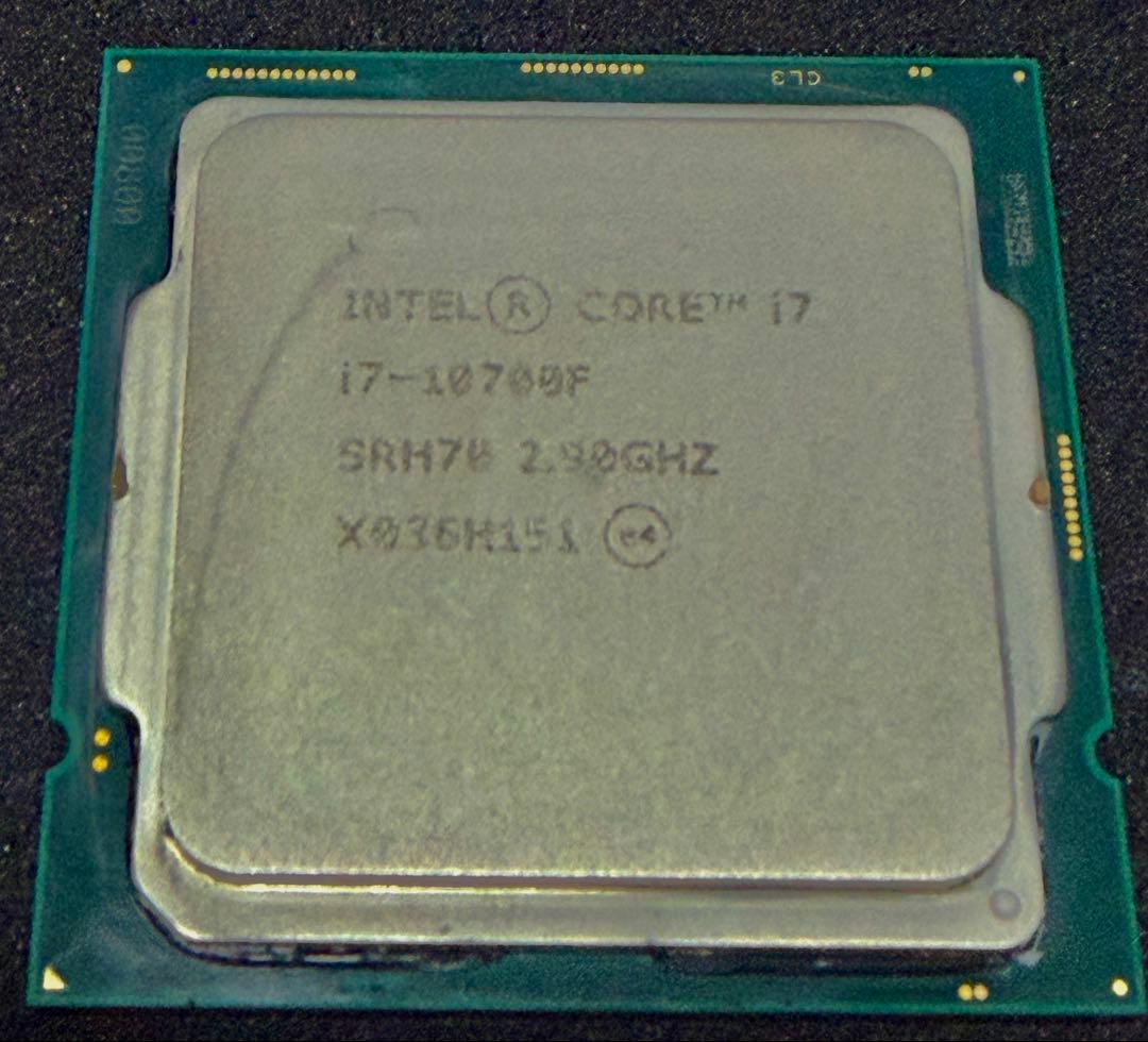 CPU Intel Core i7-10700F CPU 2.90GHz