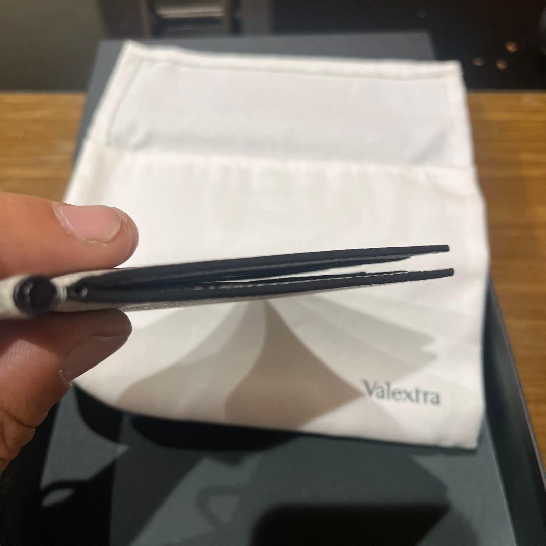 Valextra レザー マネークリップ