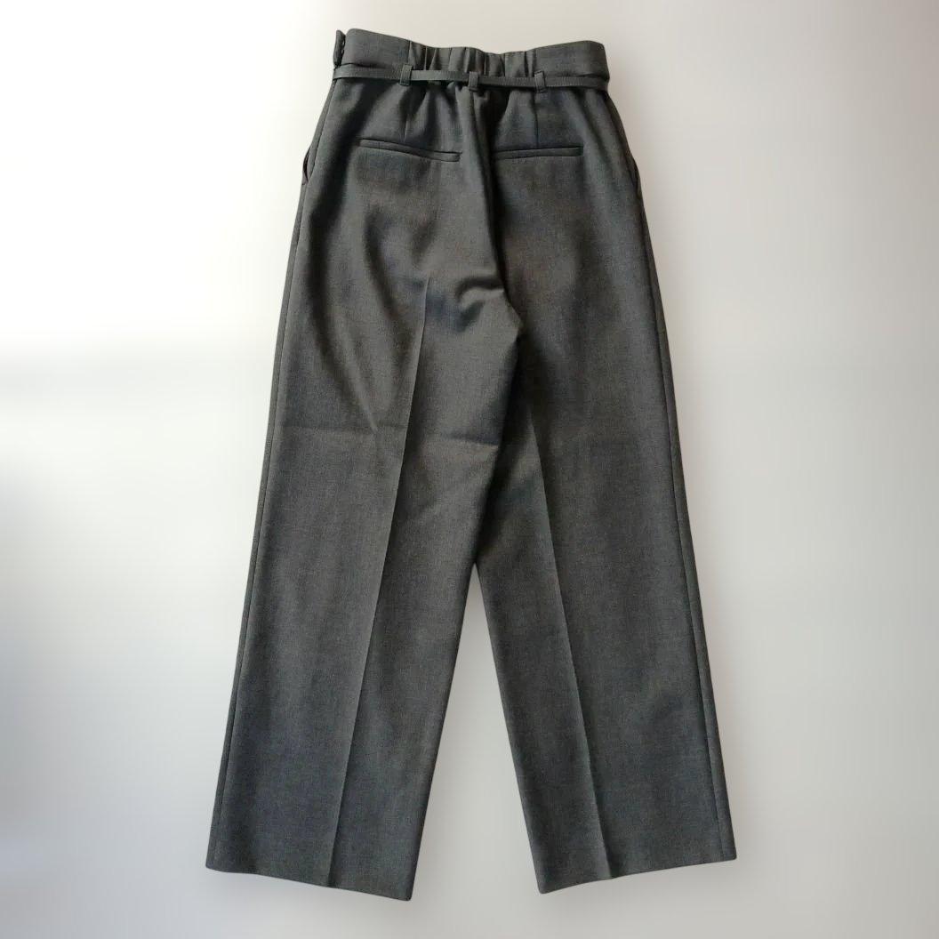 美品◆グリーンレーベルリラクシング 洗える パンツスーツ セットアップ L 40