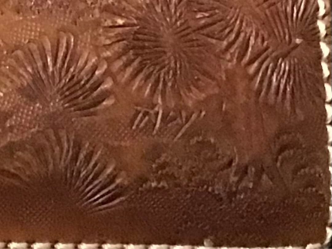 [希少品] TADY本人手彫り(TADY&KING)馬レザー長財布一点物