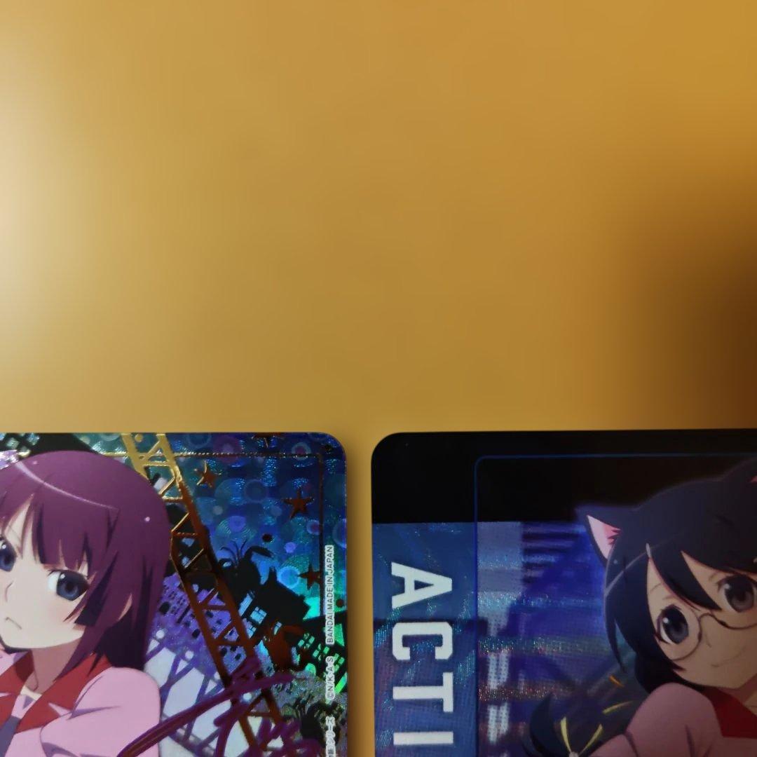 戦場ヶ原ひたぎ　 SR 　★★　パラレル　アクションポイント 羽川翼