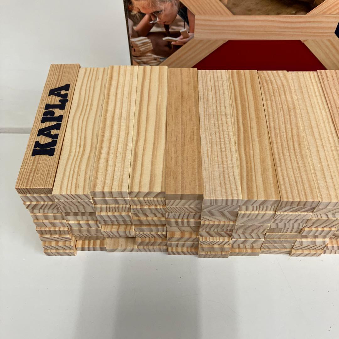 KAPLA 200ピース 積み木 木製 知育玩具