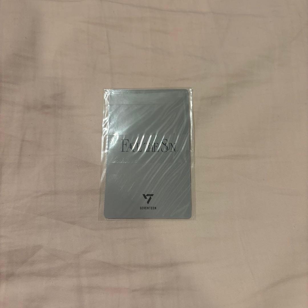 face the sun seventeen ミンギュ　weverse 特典