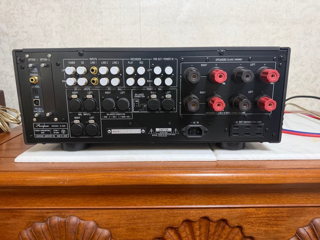 Accuphase E-600 プリメインアンプ　元箱有り