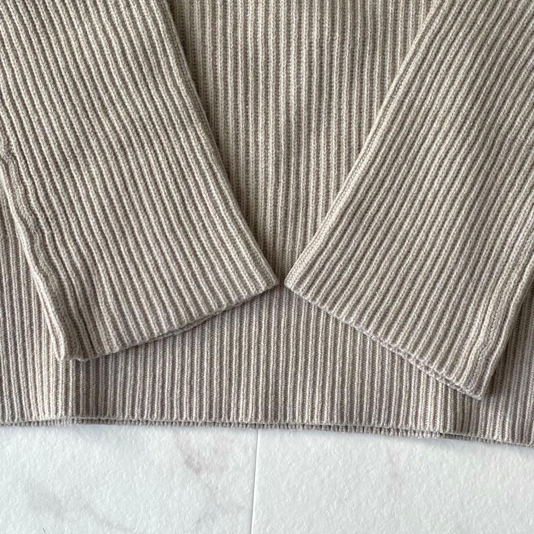 美品☆ドゥーズィエムクラス カシミヤ ボトルネック アゼプルオーバー